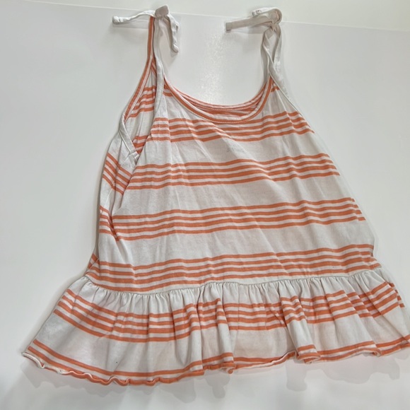 T&B Stripe peplum tank - Picture 2 of 2